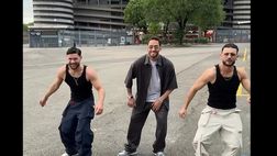 VIDEO / Calhanoglu, il ballo virale della festa scudetto riproposto a San Siro