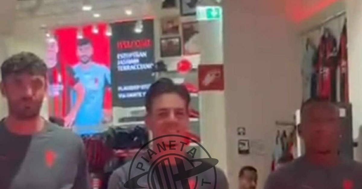 Video – Jashari, Estupinan e Terracciano incontrano i tifosi del Milan | PM NEWS