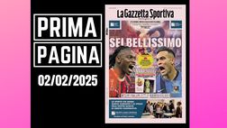 Prima pagina Gazzetta dello Sport: “Derby Milan-Inter, sei bellissimo”
