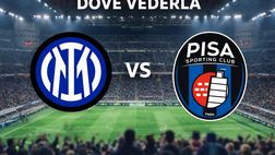 Inter-Pisa stasera alle 20.45: Sky o DAZN? Ecco dove vederla in tv e streaming