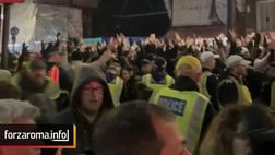 VIDEO – Roma, l’euforia dei tifosi a Londra