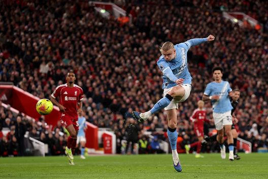 Erling Haaland, Manchester City contro il Liverpool (( Febbraio 2026) - Ph Getty Images