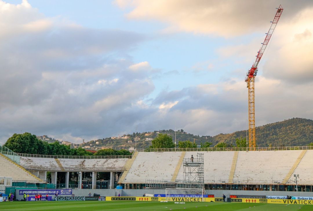 GALLERY VN – Lo stato dei cantieri al Franchi in Curva Fiesole e Maratona - immagine 3