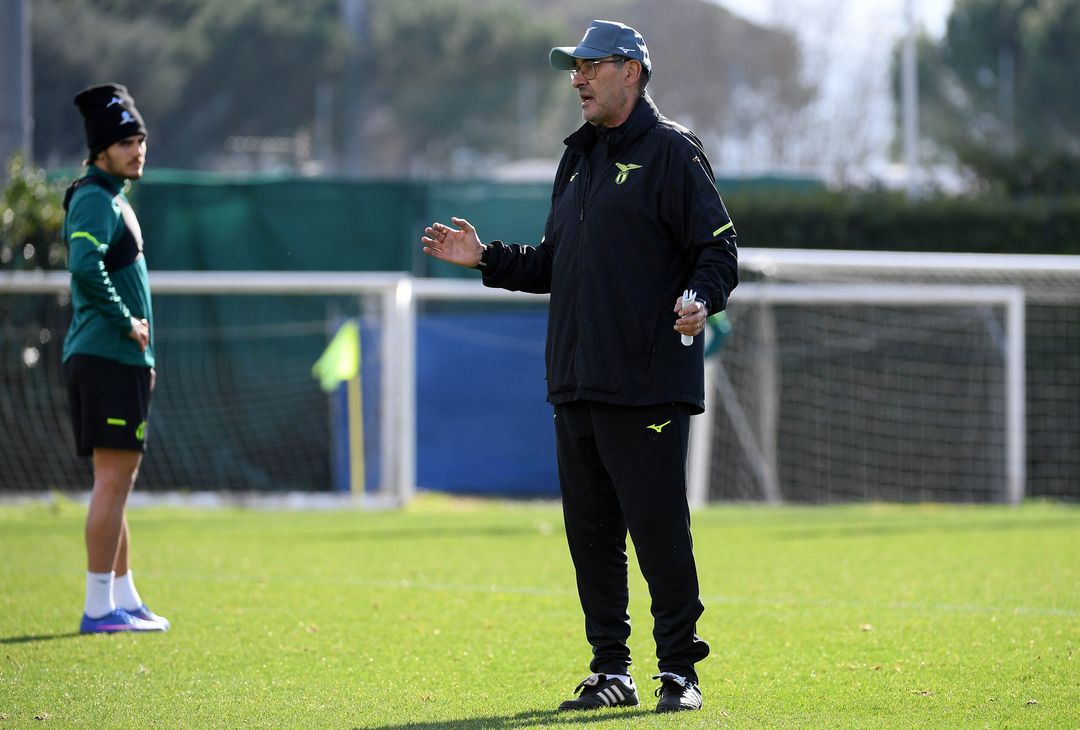 Lazio, prima del Bologna il ritiro a Coverciano: le foto dell’allenamento – GALLERY - immagine 28