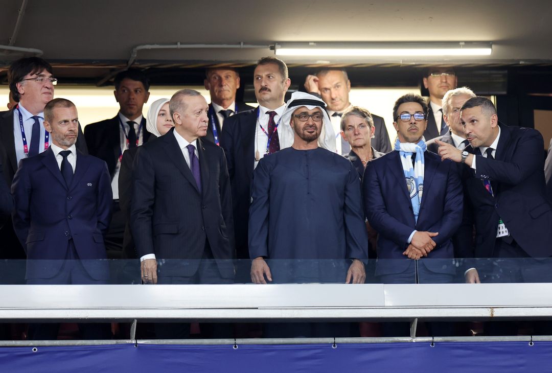 FOTO Manchester City-Inter, in tribuna all’Atatürk anche lo sceicco Mansour- immagine 1