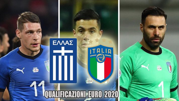 LIVE! Qualificazioni Euro2020, Grecia-Italia 0-3: Belotti fa spazio a Bernardeschi - immagine 1