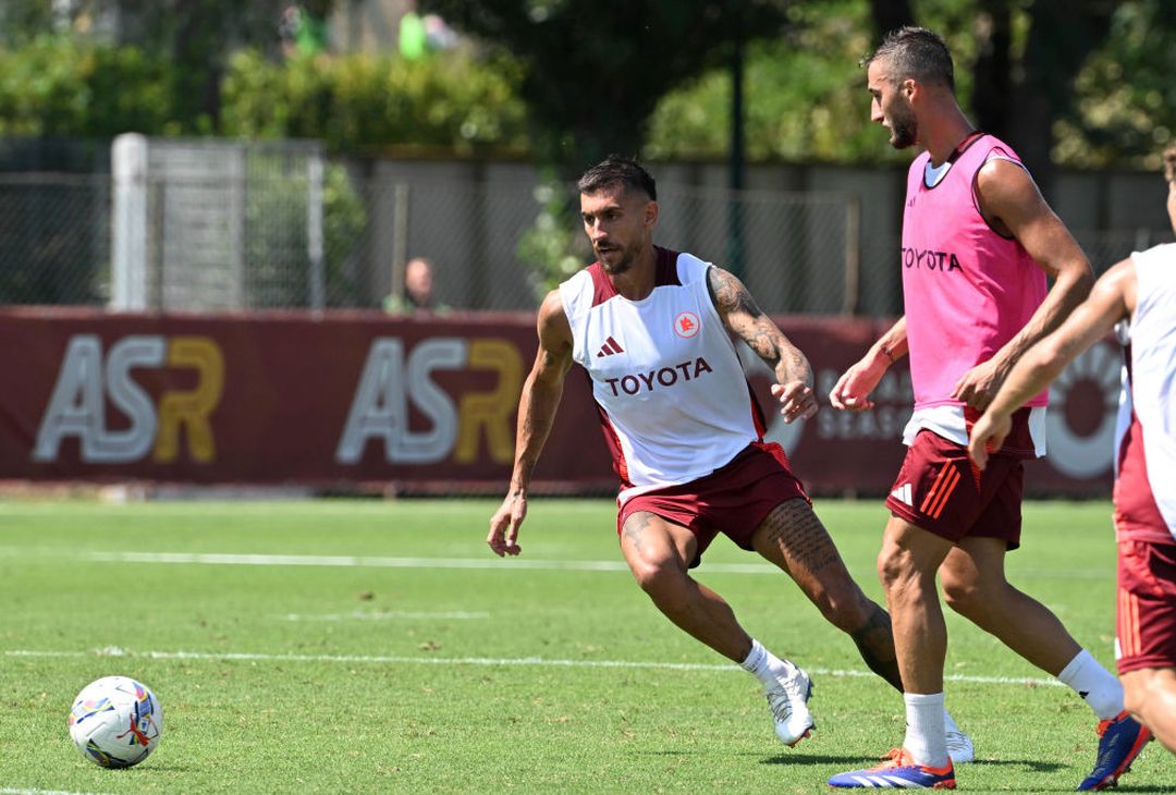 Roma, ripresa in vista dell’Empoli: presente Dybala – FOTO GALLERY - immagine 15