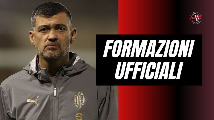 Formazioni ufficiali Juventus-Milan Supercoppa Italiana
