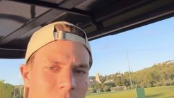 VIDEO – Fagioli si gode il Viola Park alle luci del tramonto in golf cart