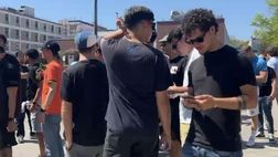 Napoli-Frosinone, lunghe code fuori allo stadio a pochi minuti dall’inizio del match