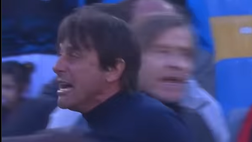 VIDEO Conte, che grinta al gol di Raspadori: è il leader emotivo del Napoli