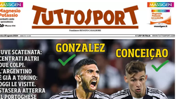 PRIMA PAGINA TUTTOSPORT OGGI: “Darmian fa il Lautaro, Pecchia inguaia Fonseca”