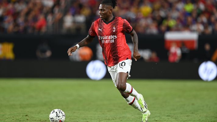 Rafael Leao AC Milan amichevole Milan-Barcellona 0-1 precampionato 2023-2024