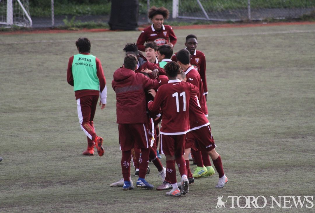 Esultanza al gol di Ceica Torino Under 15