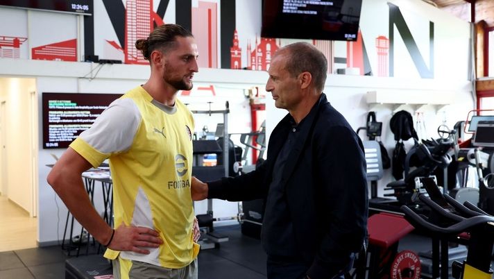 Milan, torna da subito l'accoppiata Allegri-Rabiot? I precedenti