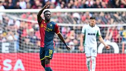Genoa-Sassuolo 2-1, il Grifone mette la salvezza in cassaforte: il tabellino