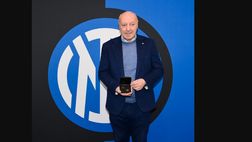Inter, consegnate a Marotta le stelle celebrative della Zecca di Stato per il 20esimo scudetto