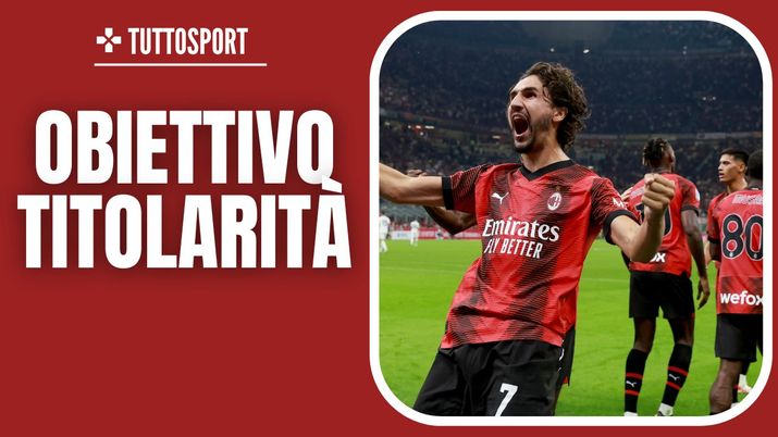 Yacine Adli AC Milan Milan-Lazio 2-0 Serie A 2023-2024