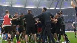 Amburgo e la rissa pre-derby: “Avete invaso la nostra metà campo”, “No, siete infantili”