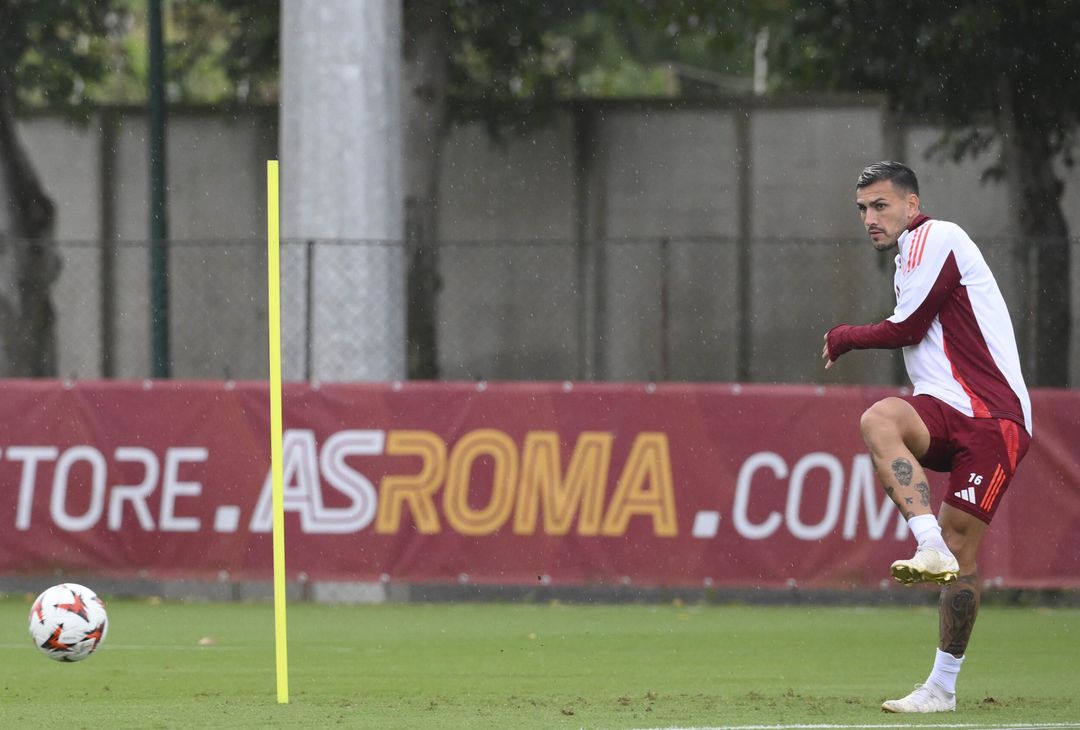 Trigoria, la rifinitura alla vigilia della Dinamo Kiev – FOTO GALLERY - immagine 11