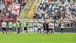 Spezia travolgente: poker alla Carrarese nel derby al Dei Marmi