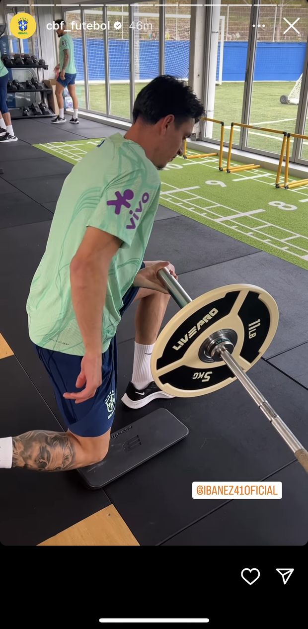 Brasile, Ibanez nel ritiro della Seleçao a Barcellona: sabato c’è la Guinea- immagine 2