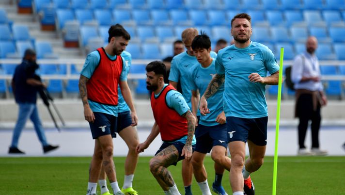 Lazio, a Formello allenamento tattico in vista del Napoli: il report della seduta - immagine 1