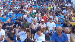 Entusiasmo folle per gli azzurri, distinti pieni al Patini anche dopo il weekend