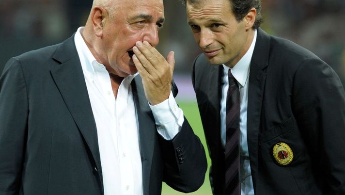 Galliani su Allegri: 'Ci ho visto bene... Quando era al Cagliari gli ripetevo ...'