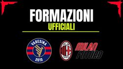 Varesina-Milan Futuro, le formazioni ufficiali: in avanti ancora Ibrahimovic con Asanji