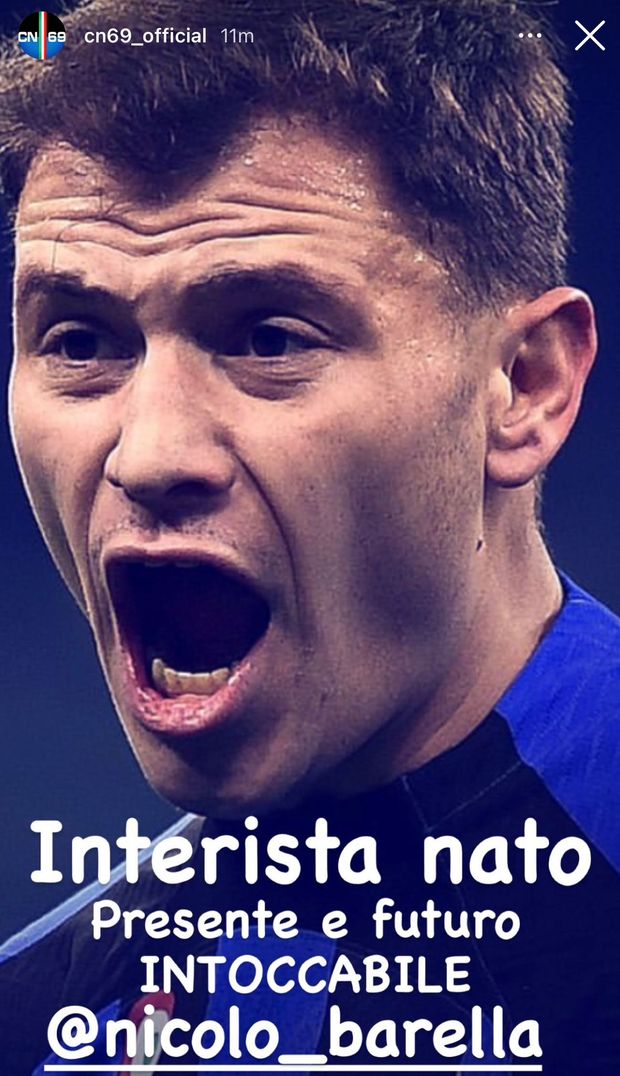 Barella, la Curva Nord prende posizione: “Interista nato. Presente e futuro, intoccabile”- immagine 3