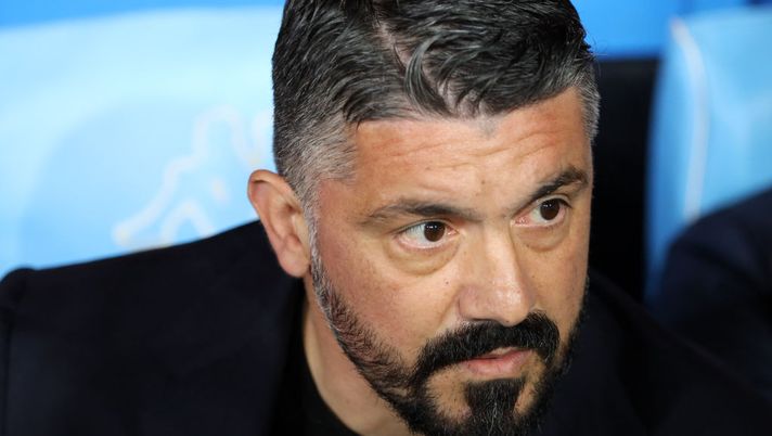 NAPLES, ITALY - FEBRUARY 29: Gennaro Gattuso SSC Napoli coach looks on before the Serie A match between SSC Napoli and Torino FC at Stadio San Paolo on February 29, 2020 in Naples, Italy. (Photo by Francesco Pecoraro/Getty Images) I convocati del Napoli: Lozano e Koulibaly nella lista - immagine 1