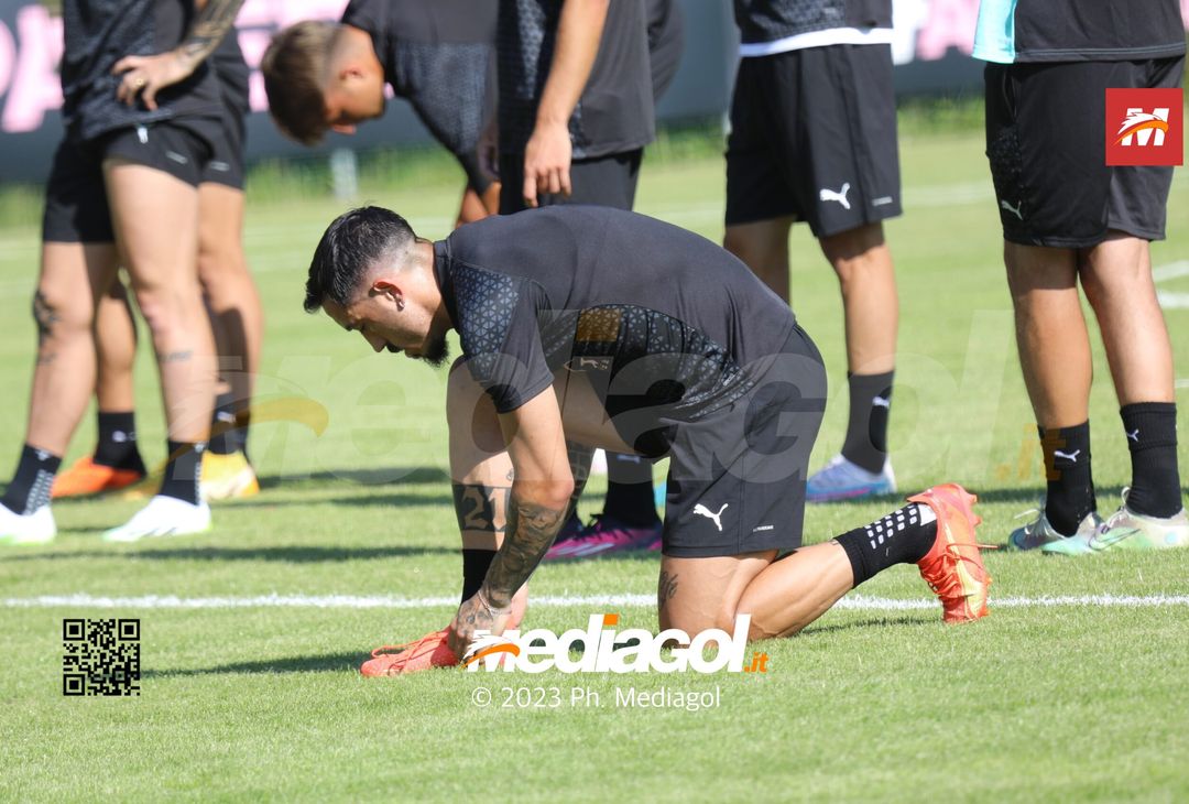 FOTO Ritiro Palermo: il primo allenamento di Brunori e compagni a Ronzone (Gallery) - immagine 10