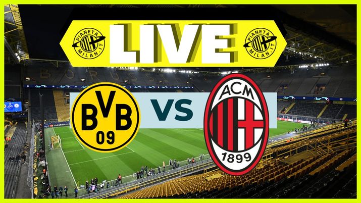 Live Borussia Dortmund-Milan Champions League 2023-2024