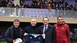 Zola al Viola Park con la rappresentativa Serie C:” Ringraziamo la Fiorentina”