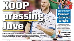 EDICOLA TS – Koopmeiners, pressing Juve. Torino, sogno Gosens