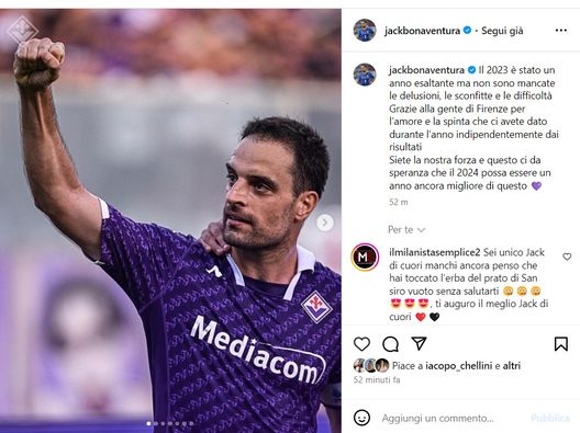 FOTO – Il 2023 di Bonaventura: “Qualche delusione, ma voi siete la nostra forza”- immagine 2