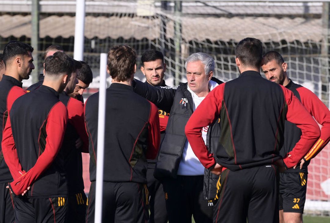 Roma, la sfida al Napoli si avvicina. A Trigoria torna Cristante – FOTO GALLERY - immagine 9