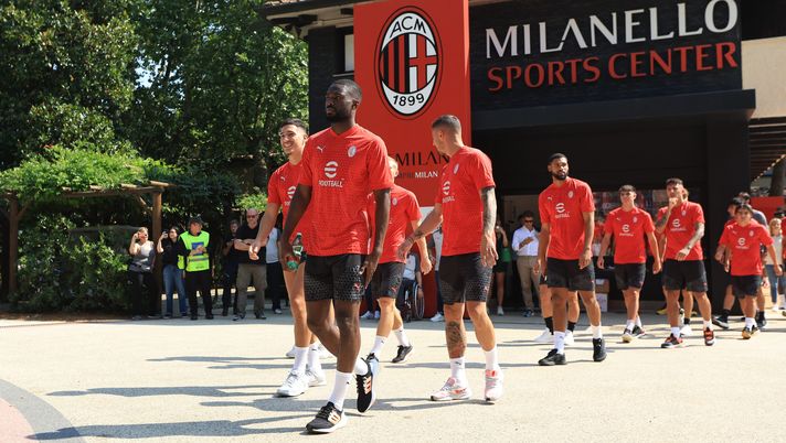 Milan, il raduno della stagione 2023/24