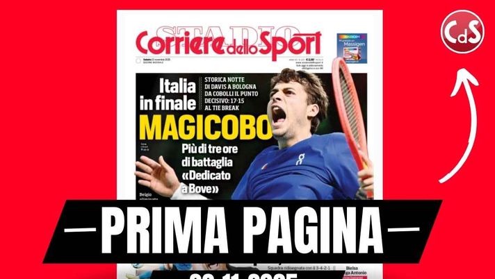 Prima pagina Corriere dello Sport: 'Inter e Milan, un miliardo in gioco'
