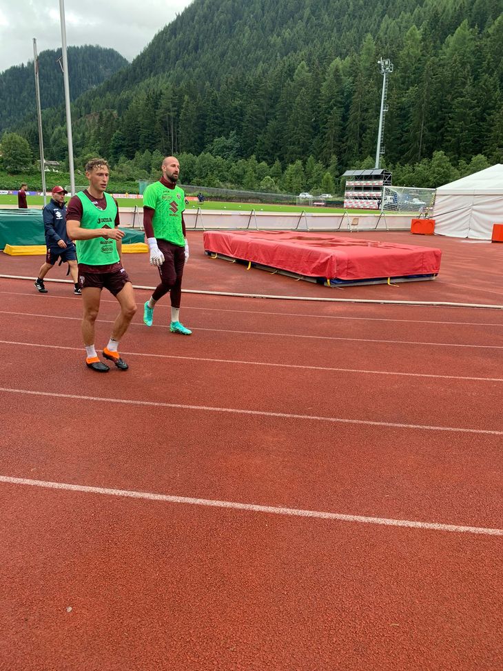 L’allenamento pomeridiano del Toro nel ritiro a Santa Cristina: Falque a parte - immagine 3