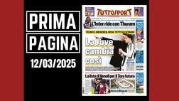 Prima pagina Tuttosport: “Milan e Inter finalmente all’acquisto di San Siro”