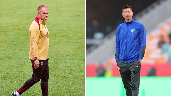 Barcellona pubblica foto Lewandowski con Flick. Poi quella di Yamal: “Presto l’Inter” - immagine 1