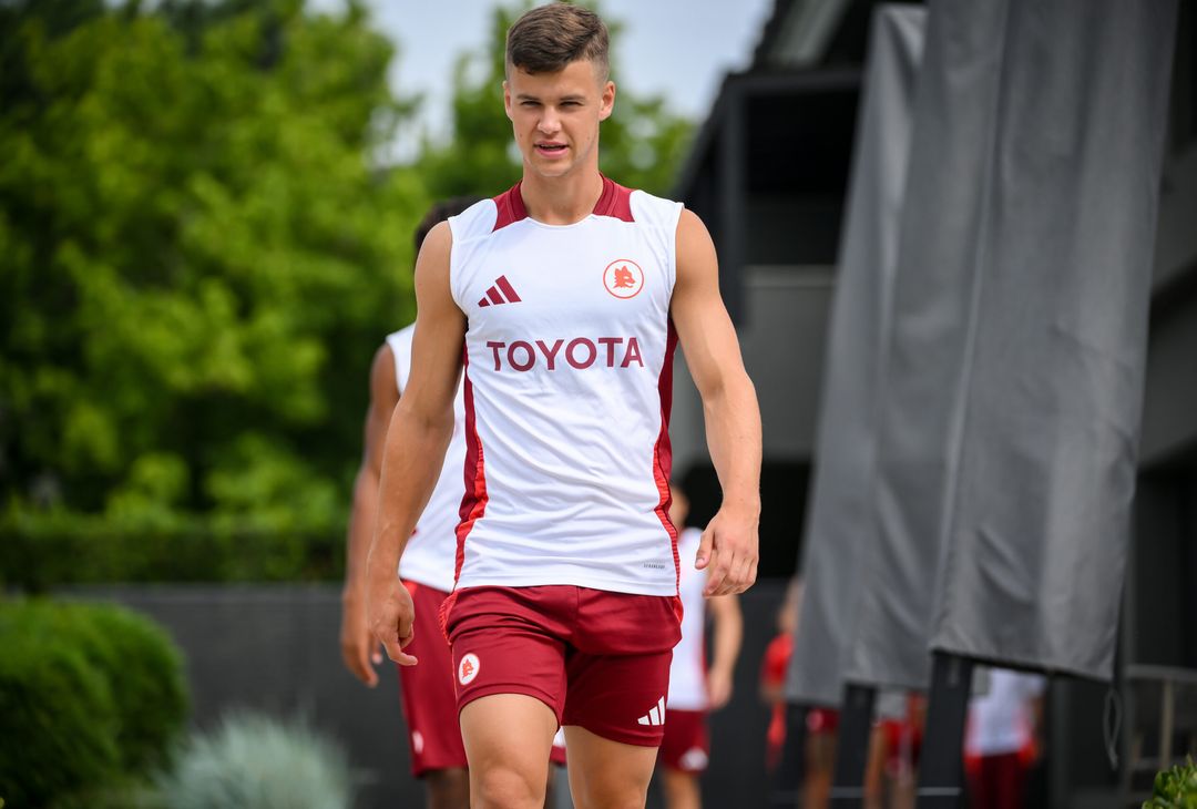 Roma, allenamento a Trigoria a due giorni dal Cagliari – FOTO GALLERY - immagine 26