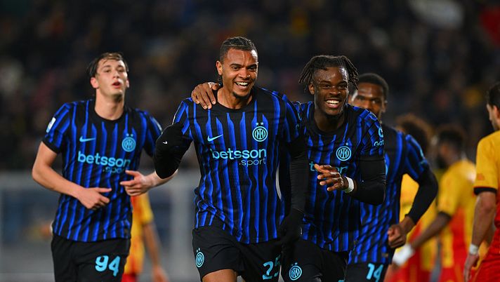 Lecce-Inter 0-2, statistiche alla mano: dominio nerazzurro, Chivu esulta - immagine 1