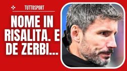Allenatore Milan, Van Bommel nome in risalita. E spunta De Zerbi