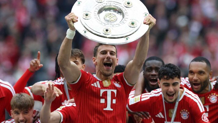Leon Goretzka, centrocampista Bayern Monaco, obiettivo di calciomercato del Milan di Massimiliano Allegri per l'estate 2026