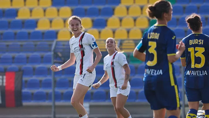 Milan Femminile, il Verona è sconfitto 7-2: rossonere ai quarti di finale - immagine 1