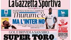 PRIMA PAGINA GAZZETTA DELLO SPORT OGGI: “Allarme Conte: Qui ci vorrà la ricostruzione”