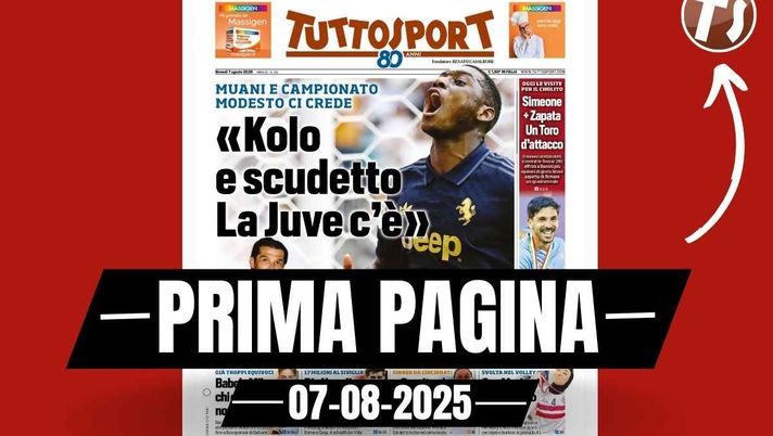 Prima pagina Tuttosport: 'Babele Milan: chi comanda non si sa'